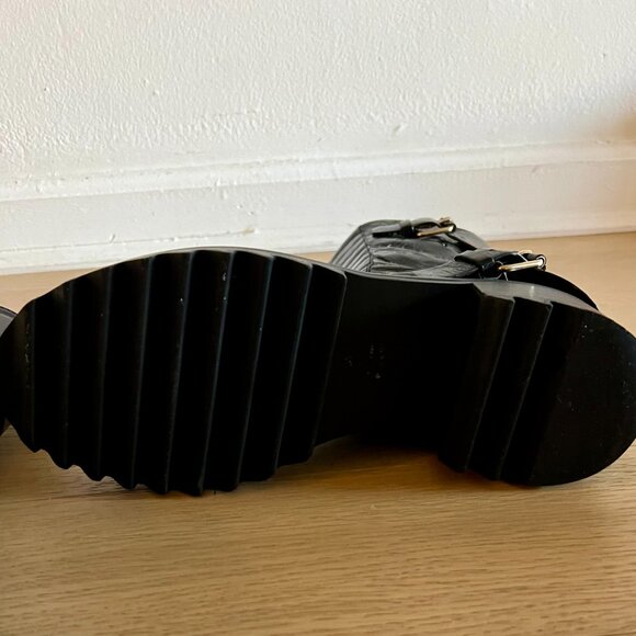 Tamara Mellon Black Wanderer Calf Boot (Patent Leather) - Picture 8 of 8